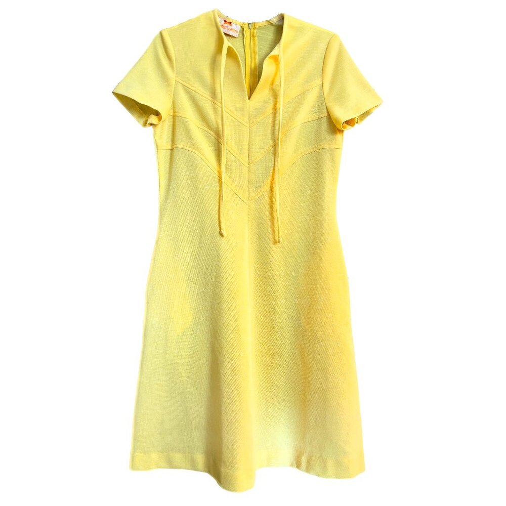Vintage Yellow Dress